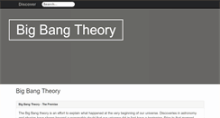 Desktop Screenshot of big-bang-theory.com