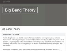 Tablet Screenshot of big-bang-theory.com